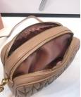 Сумка Miu Miu Matelassé Leather Bandoleer Bag Biege